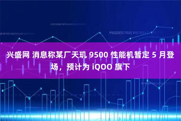 兴盛网 消息称某厂天玑 9500 性能机暂定 5 月登场,预计为 iQOO 旗下